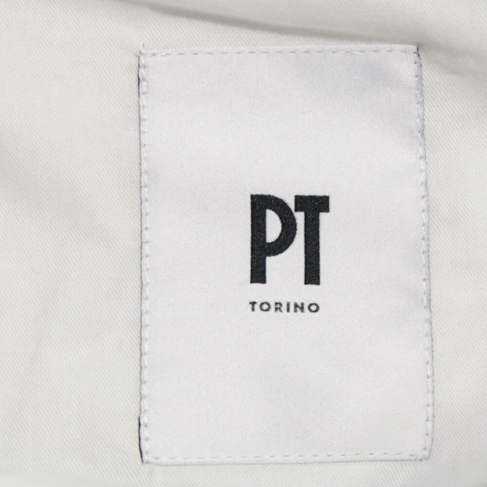 PT Torino NWT Dress Pants Size 48 (US 32) Slim Fit in Dark Gray Wool Blend